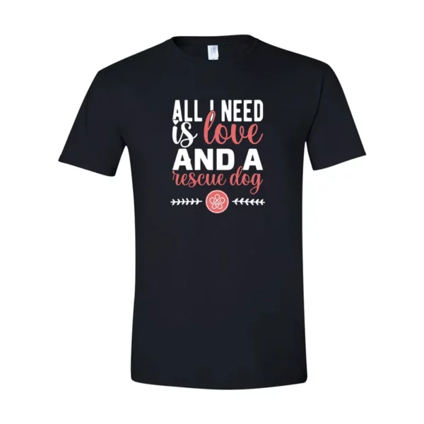 Love & a Rescue Dog T-Shirt
